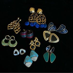 Vintage variety earrings lot of 10